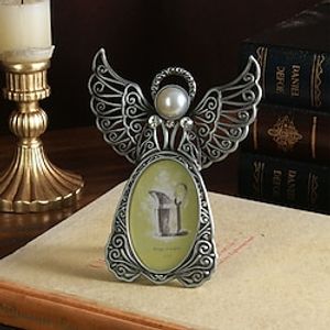 Modern Contemporary Resin Hand Painted Picture Frames Wall Decorations Picture Frames Angel Shape miniinthebox