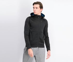 Mens Warm Full Zip Hoody  Black