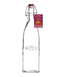 Kilner Clip Top Square Bottle 1L