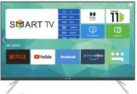 Videocon 55 Inch Smart TV 4K UHD Android 11 Google Play, Netflix, YouTube, Shahid, Built in Bluetooth & WiFi Black, AAEE55EP1100D1