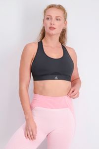 Womens Hero Power High-Impact Workout Lightly Padded Bra  Black
