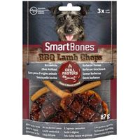 Smartbones Grill Masters Lamb Chop 3St Rawhide Free Chew Dog Treats - thumbnail