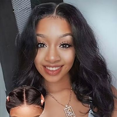 Wear and Go Glueless Wigs Human Hair Pre Plucked Bob Wig Human Hair Pre Cut Body Wave Lace Front Wigs Human Hair For Beginners No Glue 4x4 Closure Wigs For Black Women Human Hair Lightinthebox