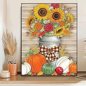 1pc Floral DIY Diamond Painting Sunflower Diamond Painting Handcraft Home Gift Without Framee 30x40cm/12''x16'' miniinthebox