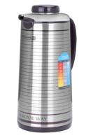 Royalford Vacuum Flask 1.9Liter, Silver - RF5291