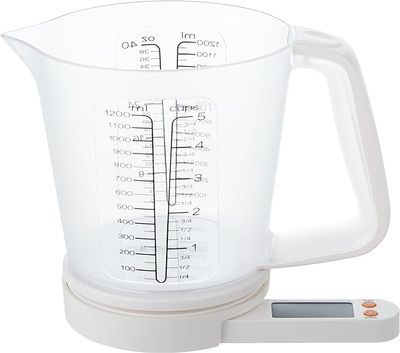 Geepas Kitchen Scale With Measuring Cup - (GKS46514)