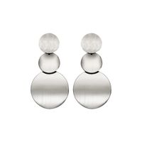 Sliver Geometric Design Vintage Metal Earrings Sliver Geometric Design Vintage Metal Earrings