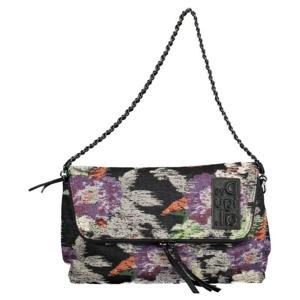 Desigual Black Cotton Handbag - DE-14972