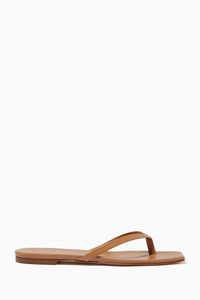 Renee Flat Sandals in Nappa Leather
