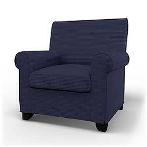 IKEA Chunky Corduroy Gronlid Armchair Cover Regular Fit With Piping Machine Washable Lightinthebox