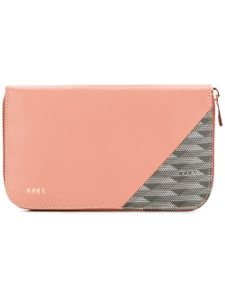 K/A/R/T panelled wallet - PINK