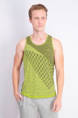 Mens Regular Fit Next GFX Tank Top  Heather Laser Forg