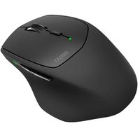 Rapoo MT550 Multimode Wireless Optical Mouse Black - 17745