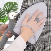 Handheld Mini Heat Resistant Ironing Pad Board Iron Cover Heat-resistant Stain Resistant Grey Garment Steamer Ironing Gloves Lightinthebox - thumbnail