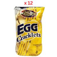 Lauras Egg Cracklets, 250G Pack Of 20 (UAE Delivery Only)