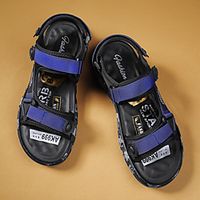 Men's Sandals Casual Beach Daily Elastic Fabric Breathable Non-slipping Wear Proof Black Blue Summer Lightinthebox - thumbnail