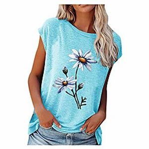 graphic tshirts for women fashion blouses cute short sleeve tops women's t-shirts loose fit casual women summer tops Lightinthebox