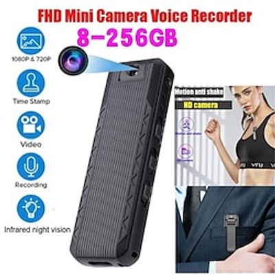 1080P HD Portable Pen Recorder Night Vision Vide Open Hidden Video Voice Mini Recording Pen Camera Voice Control miniinthebox