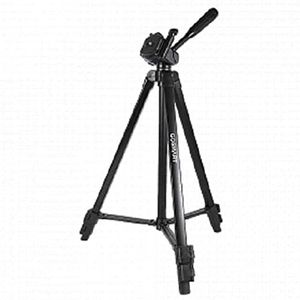 GoSmart Professional Foldable 3 Way Pan Head Camera Tripod 4.4 Ft with Bag