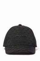 EA Monogram Baseball Cap in Jacquard - thumbnail