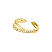 ring female ins trend fashion personality light luxury plain ring simple temperament cold wind conformable ring female niche design Lightinthebox - thumbnail