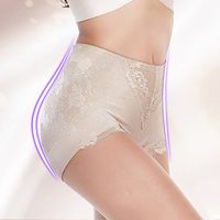 Push Up Gather High Cut Body-shaping Panties