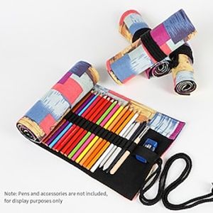 PencilCasePenPouchMarkerBag Multifunction Canvas for School Student Kids miniinthebox