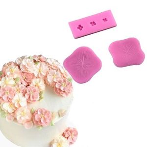 3Pcs Flowers Silicone Cake Fondant Mold Embossed Chocolate Mousse Mold DIY Baking Decorating Tool