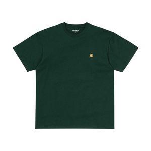 Chase Tee (Bottle Green/Gold)