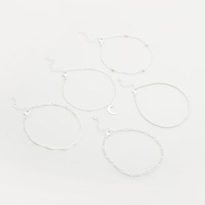 Assorted Anklet - Set of 5