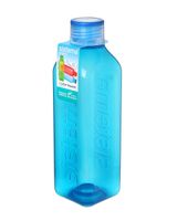 Sistema 1L Square Water Bottle Blue
