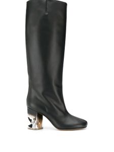 Maison Margiela knee high boots - Black