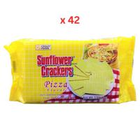 Croley Foods Sunflower Crackers Pizza - 170 Gm Pack Of 42 (UAE Delivery Only)