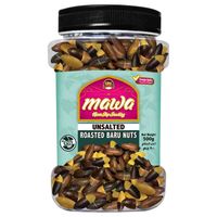Mawa Unsalted Roasted Barunuts 500g (Plastic Jar)