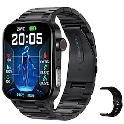 2023 ECG PPG Smart Watch Men Bluetooth Call Of Hypertension Hyperglycemia Hyperlipidemia Heart Rate Healthy Sport Smartwatch Lightinthebox
