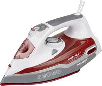 Sonashi Steam Iron With Ceramic Soleplate , Red - SI-5067N