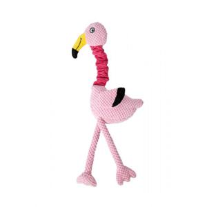 Freedog Flamingo Plush Dog Toy