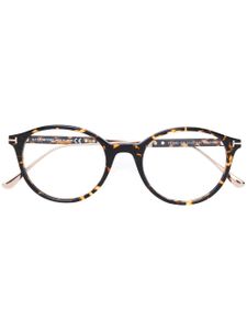 Tom Ford Eyewear round frame glasses - Black