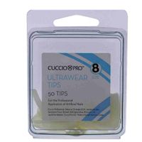 Cuccio Pro Ultrawear Tips # 8 50pcs Acrylic Nails