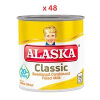 Alaska Sweetened Condensed Milk 300Ml Pack Of 48 (UAE Delivery Only)