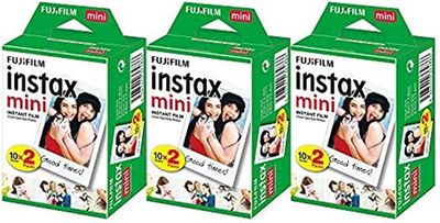 Fujifilm Instax Mini Instant Film 60 Sheets 6 Packs Of 10 Film Sheets, 3216576414, B07DD5VGMY Fujifilm Instax Mini Instant Film 60 Sheets 6 Packs Of 10 Film Sheets, 3216576414, B07DD5VGMY