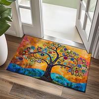 Tree of Life Painting Doormat Non-Slip Oil Proof Rug Indoor Outdoor Mat Bedroom Decor Bathroom Mat Entrance Rug Door Mat Lightinthebox