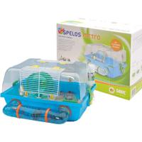 Vadigran Hamster Cage Spelos Trans, Blue 42,5X38X24Cm