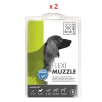 M-Pets Flexi Muzzle Small Pack Of 2