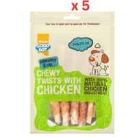 Armitage Chewy Chicken Twists - 90G (Pack of 5)