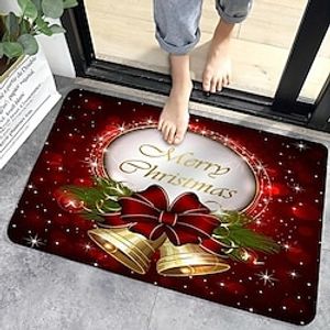 Christmas Cartoon Floor Mat, Bathroom Mat, Add a Festive Touch to Your Home Decor, Christmas Decorations Thanksgiving Xmas Gift 2023 miniinthebox