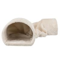 Trixie Cuddly Plush Tunnel For Rabbit & Guinea Pigs 27×21×80Cm