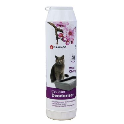 Flamingo Wild Cherry Cat Litter Deodoriser 750G