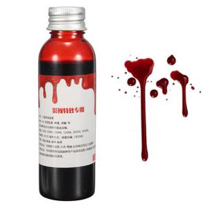 60ml Blood Effect Makeup Liquid Halloween Prop Stage Prank Theatrical Vampire Cosplay Cosmetic