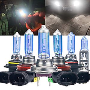 2PCS 100W Car Halogen Light Bulbs H1 H7 H8 H11 9005 HB3 9006 HB4 LED Auto Fog Light Headlight Lamp 12V White 6000K Super Bright miniinthebox